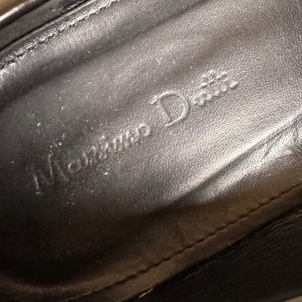 Massimo Dutti Patent Leather Chunky Platform Lug Sole Loafers Black EU 40